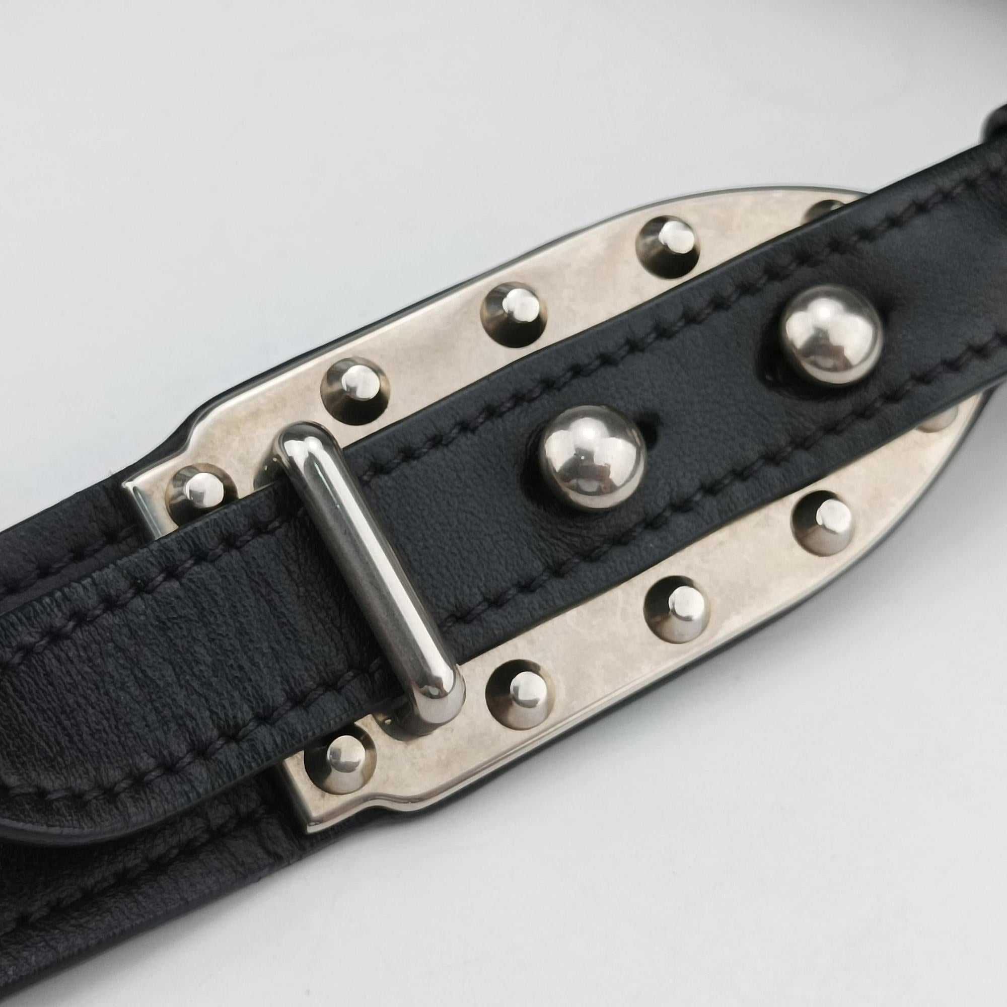 Cahier Black Leather×Pony-style calfskin 1BD045 25カイエ ブラック レザー×ハラコ 1BD045 25