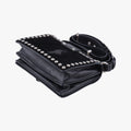 Cahier Black Leather×Pony-style calfskin 1BD045 25カイエ ブラック レザー×ハラコ 1BD045 25