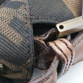 Mamma Bucket Brown canvas× Leather 8BT137 2384.8BT137.VVF.088マンマバケット ブラウン キャンバス× レザー 8BT137 2384.8BT137.VVF.088