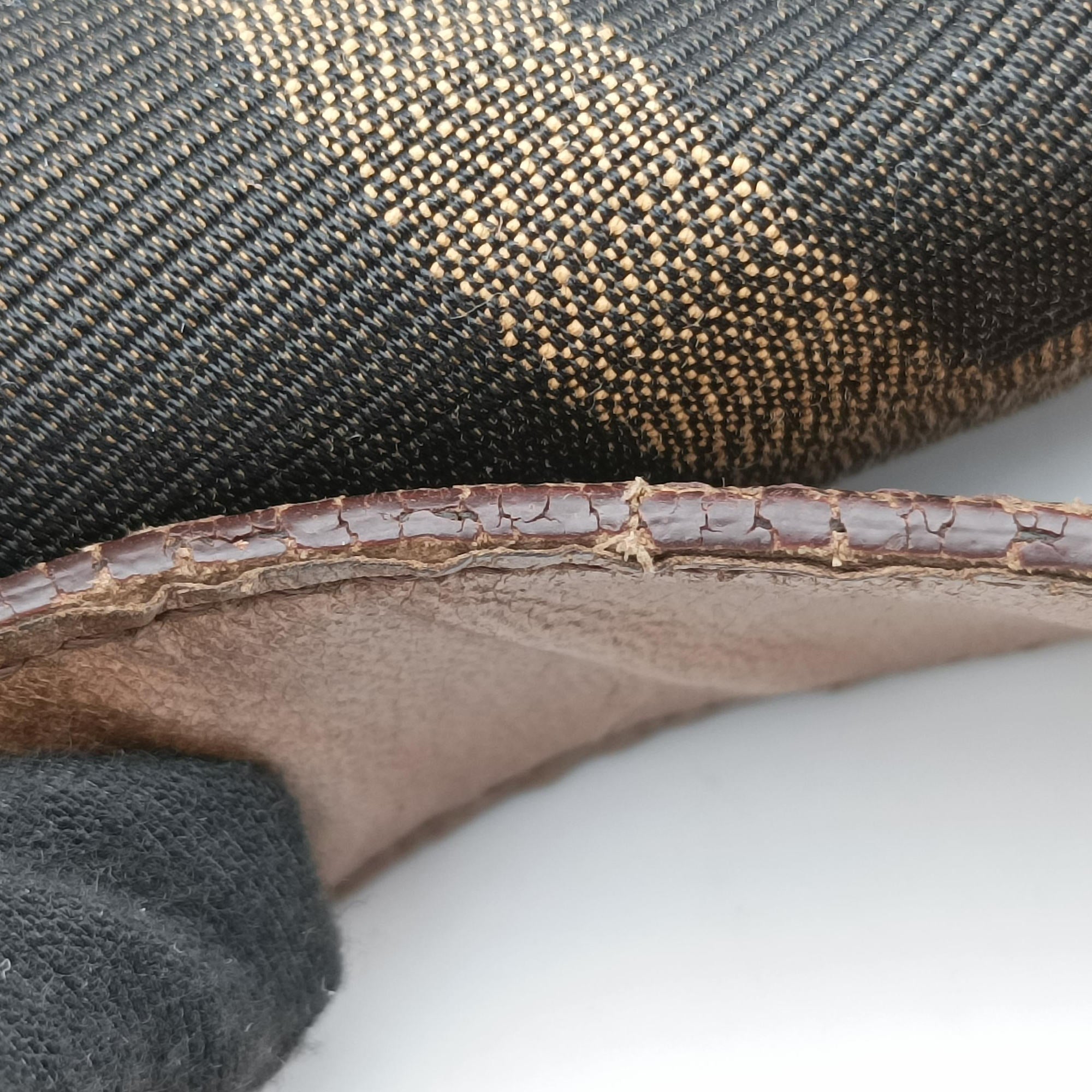 Mamma Bucket Brown canvas× Leather 8BT137 2384.8BT137.VVF.088マンマバケット ブラウン キャンバス× レザー 8BT137 2384.8BT137.VVF.088