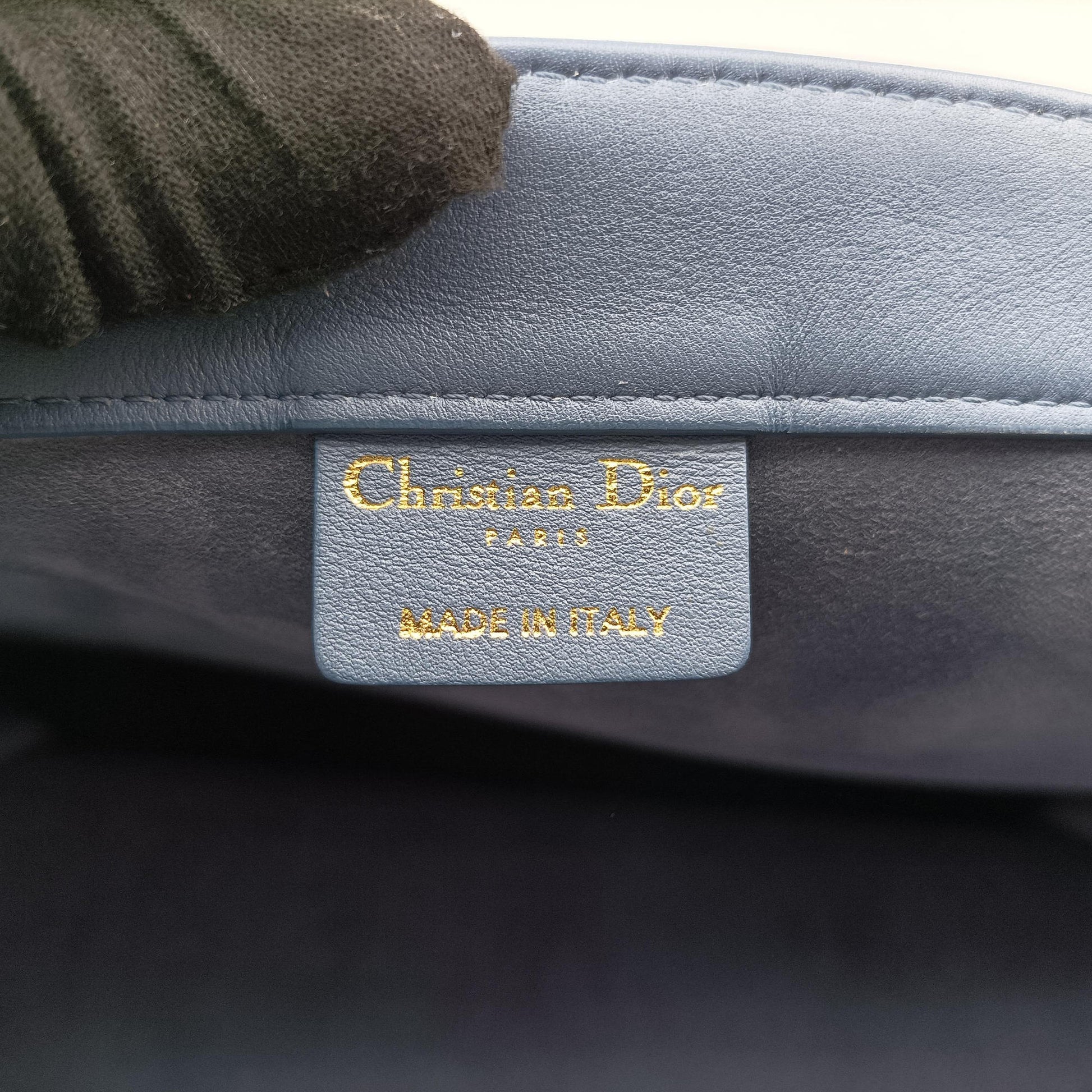 Book Tote Bag Blue leather 18-MA-0220ブックトート バッグ ブルー レザー 18-MA-0220