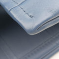 Book Tote Bag Blue leather 18-MA-0220ブックトート バッグ ブルー レザー 18-MA-0220