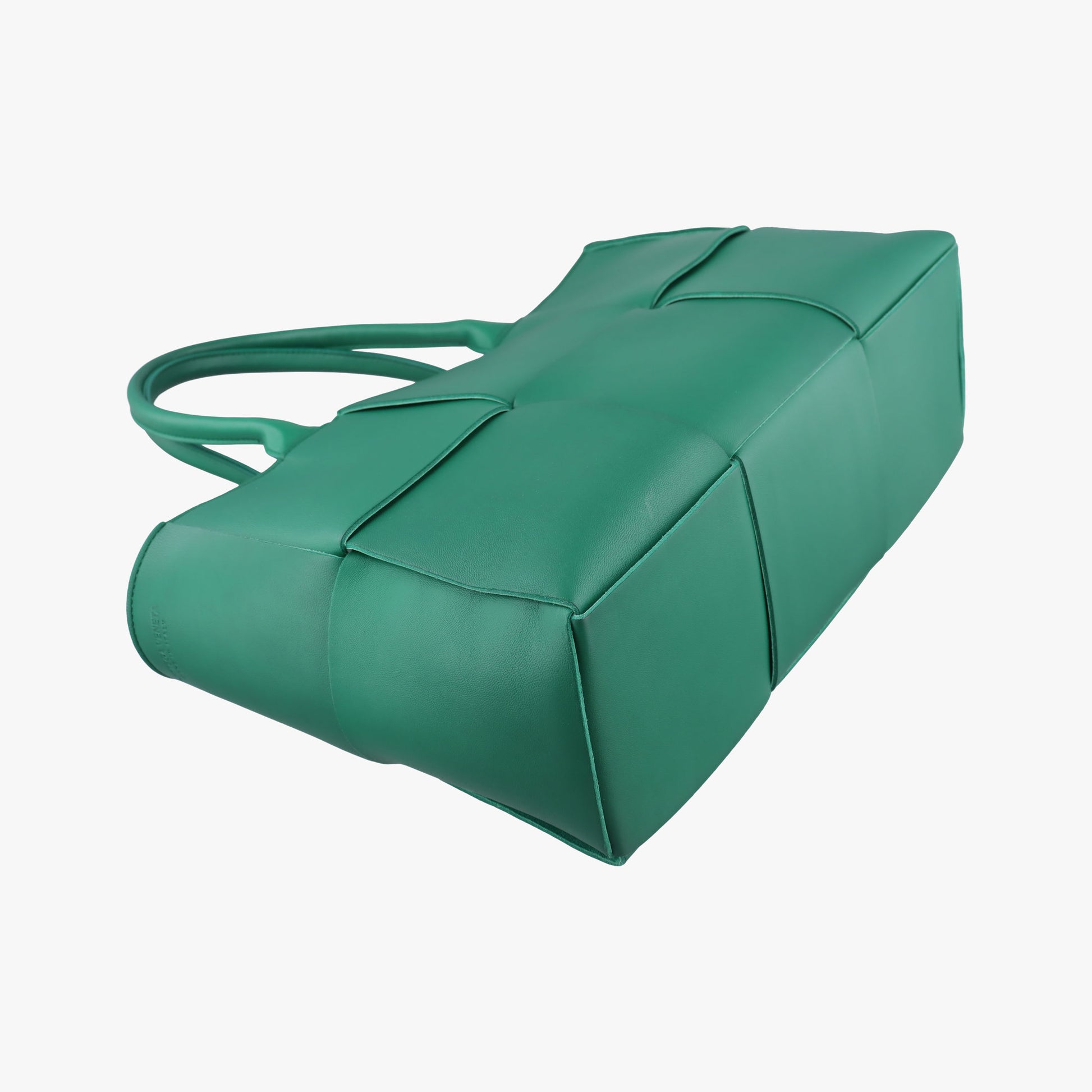 THE ARCO Tote Medium Green lambskin B09372800Lミディアム ザ アルコ トート グリーン ラムスキン B09372800L
