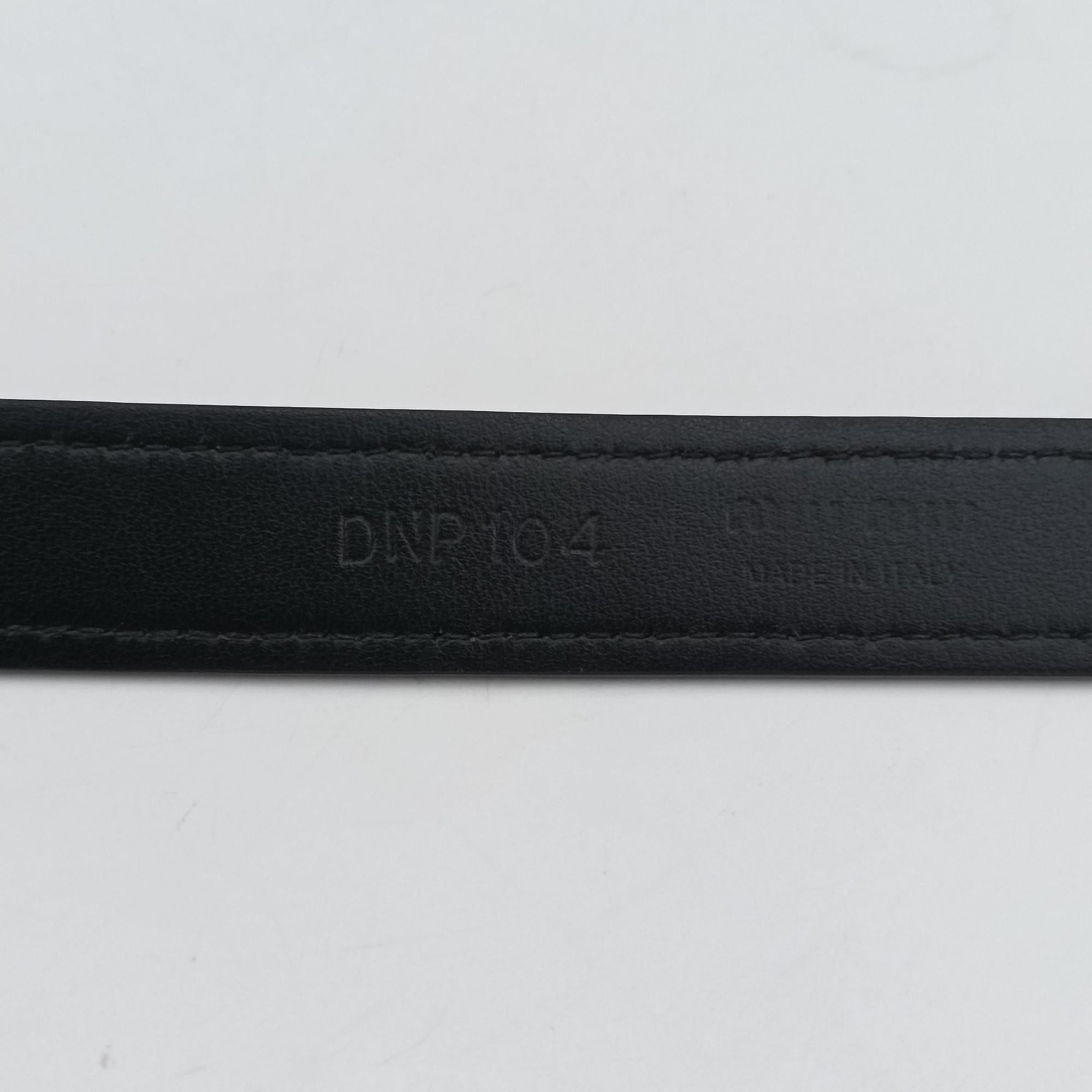 logoBlackleatherDNP104ロゴブラックレザーDNP104