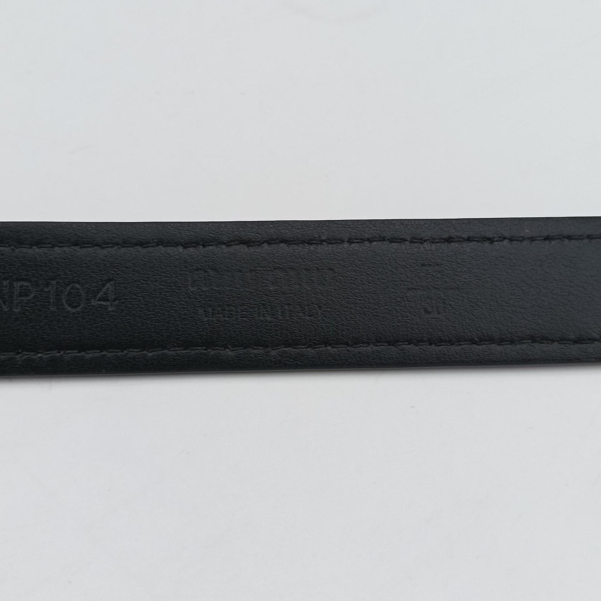 logoBlackleatherDNP104ロゴブラックレザーDNP104