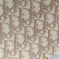 Trotter Flower Beige PVC Coated Canvas Floral Embroidery BO D 1024トロッター フラワー ベージュ PVCコーティングキャンバス 花刺繍 BO D 1024