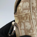 Trotter Flower Beige PVC Coated Canvas Floral Embroidery BO D 1024トロッター フラワー ベージュ PVCコーティングキャンバス 花刺繍 BO D 1024