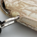 Trotter Flower Beige PVC Coated Canvas Floral Embroidery BO D 1024トロッター フラワー ベージュ PVCコーティングキャンバス 花刺繍 BO D 1024