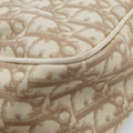 Trotter Flower Beige PVC Coated Canvas Floral Embroidery BO D 1024トロッター フラワー ベージュ PVCコーティングキャンバス 花刺繍 BO D 1024