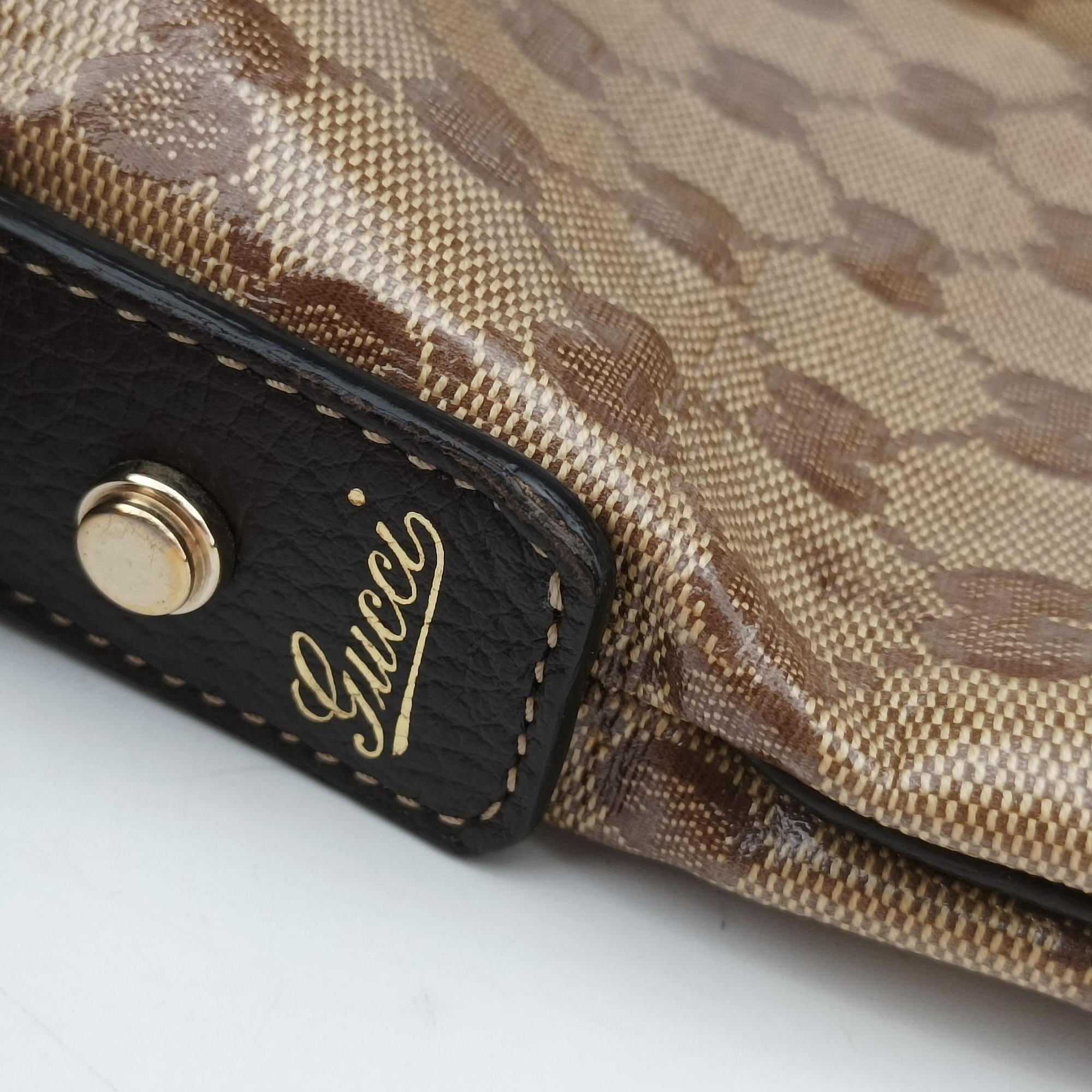 Abbey Brown PVC coated canvas 268642 E018411918アビー ブラウン PVCコーティングキャンバス 268642 E018411918