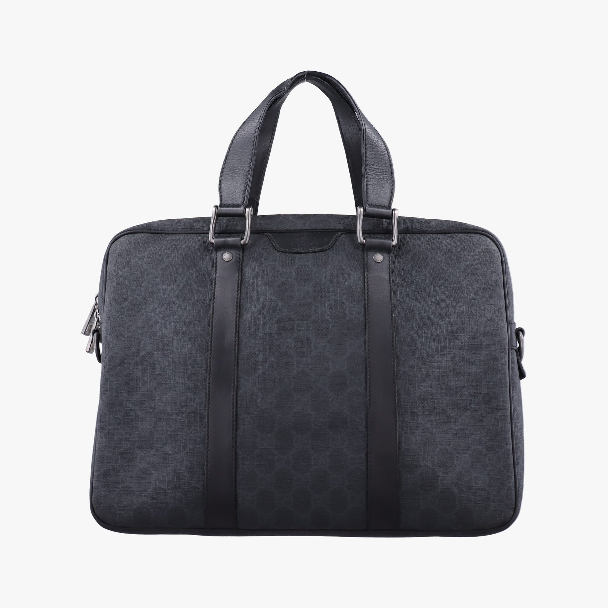 GG Plus GG Supreme Black PVC coated canvas 337081 E017901051GGプラス GGスプリーム ブラック PVCコーティングキャンバス 337081 E017901051