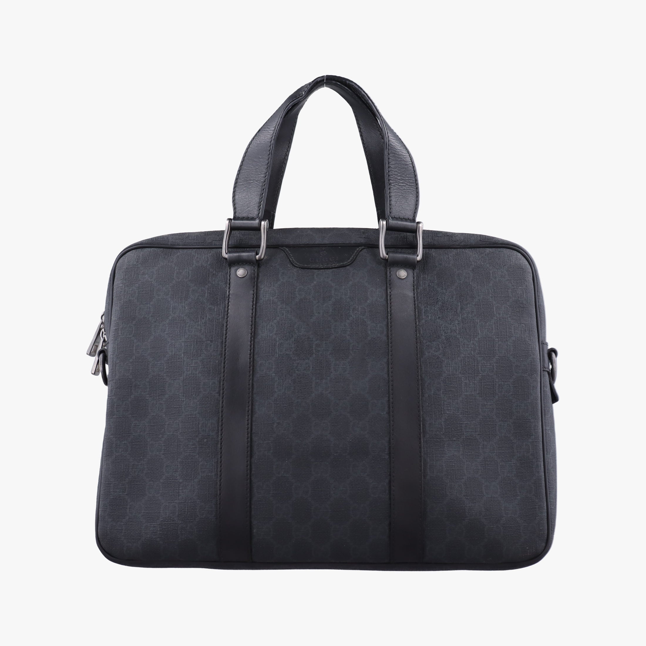 GG Plus GG Supreme Black PVC coated canvas 337081 E017901051GGプラス GGスプリーム ブラック PVCコーティングキャンバス 337081 E017901051