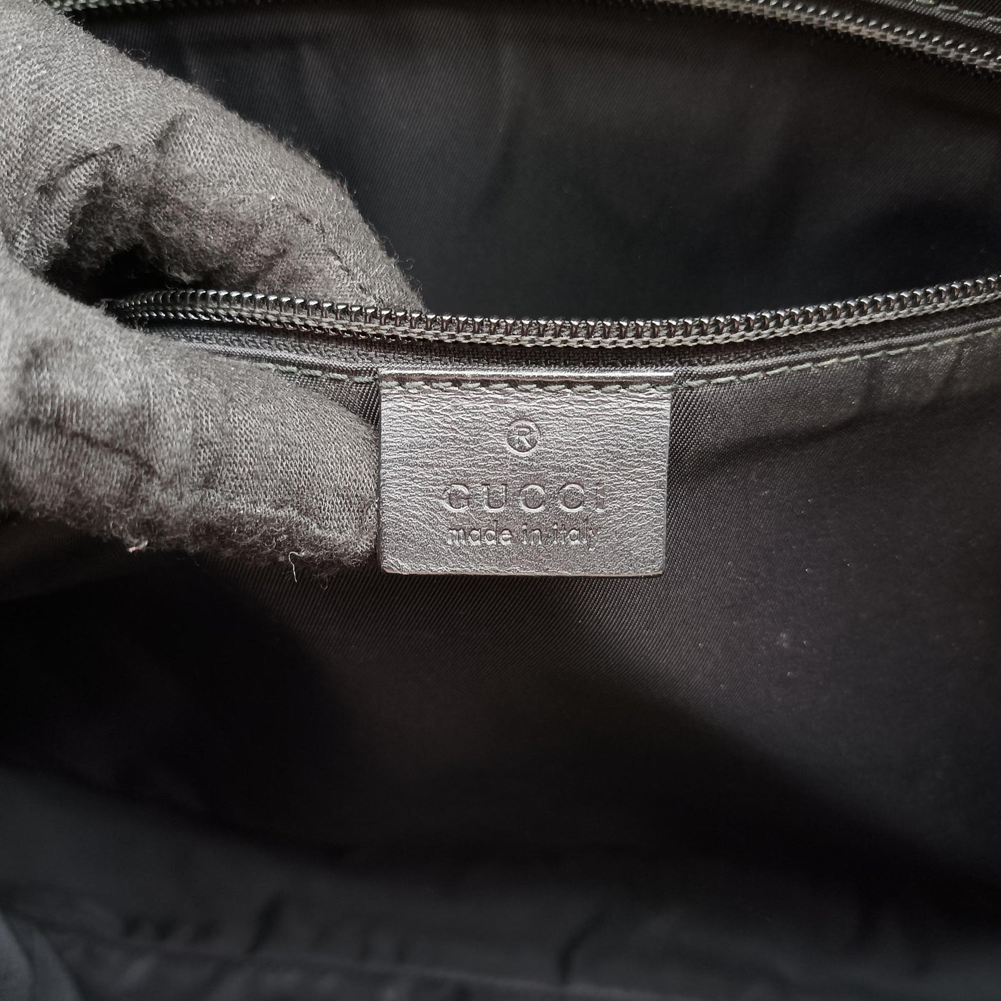 GG Plus GG Supreme Black PVC coated canvas 337081 E017901051GGプラス GGスプリーム ブラック PVCコーティングキャンバス 337081 E017901051