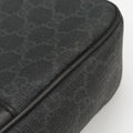 GG Plus GG Supreme Black PVC coated canvas 337081 E017901051GGプラス GGスプリーム ブラック PVCコーティングキャンバス 337081 E017901051