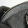 GG Plus GG Supreme Black PVC coated canvas 337081 E017901051GGプラス GGスプリーム ブラック PVCコーティングキャンバス 337081 E017901051