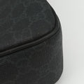 GG Plus GG Supreme Black PVC coated canvas 337081 E017901051GGプラス GGスプリーム ブラック PVCコーティングキャンバス 337081 E017901051