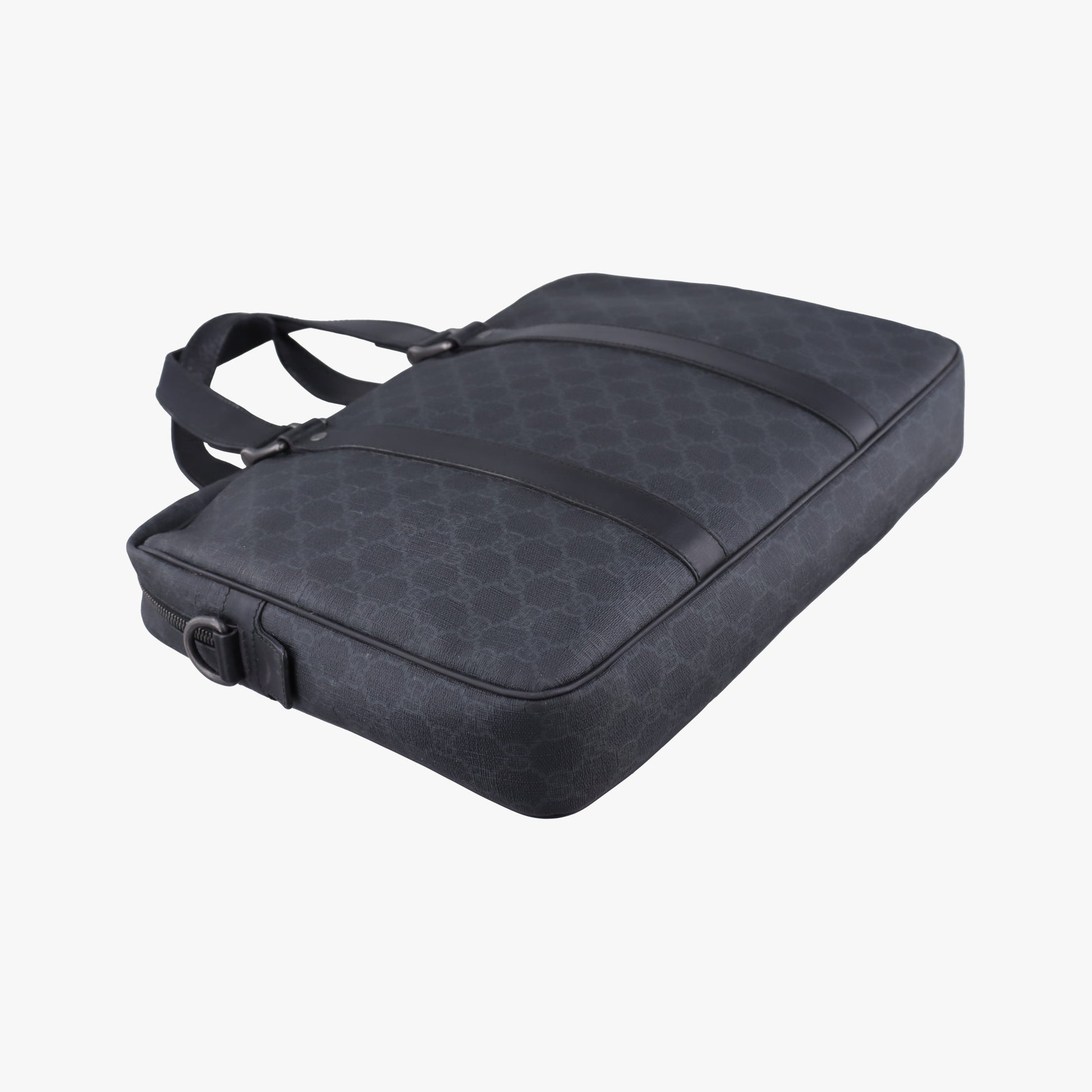 GG Plus GG Supreme Black PVC coated canvas 337081 E017901051GGプラス GGスプリーム ブラック PVCコーティングキャンバス 337081 E017901051