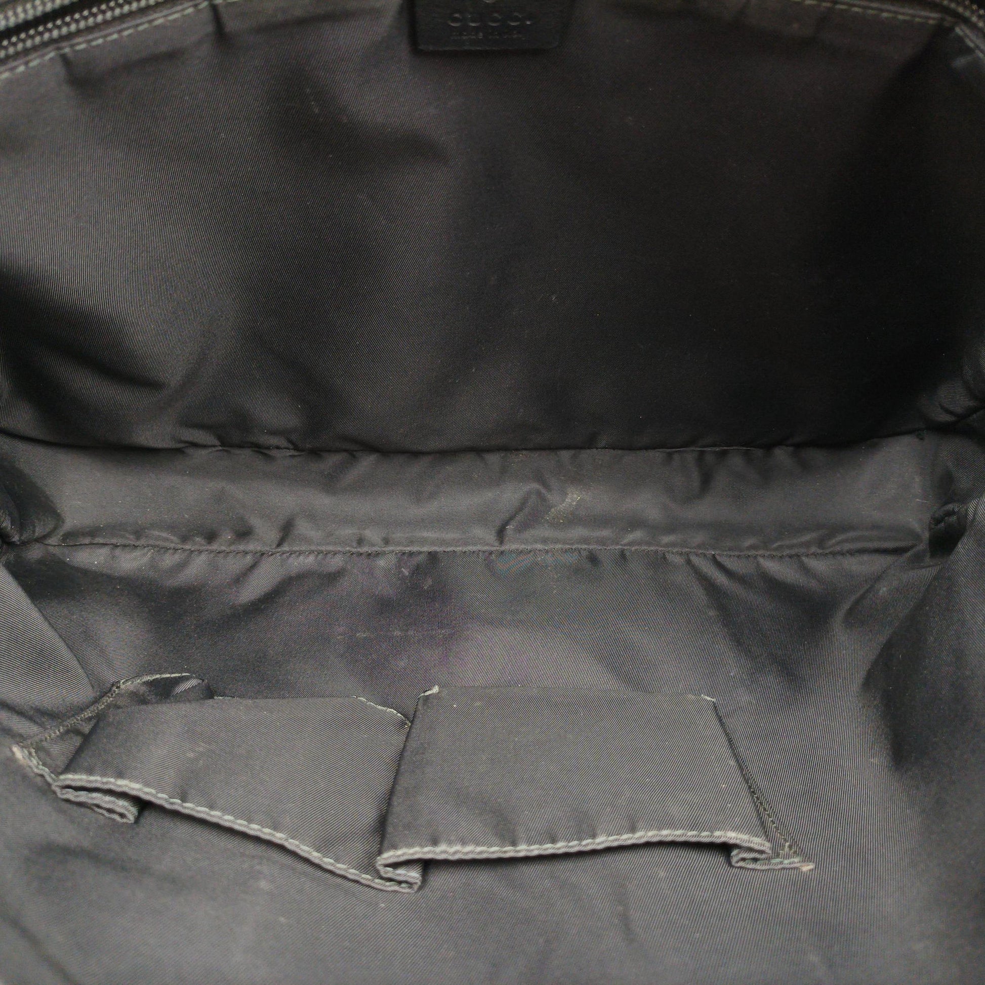 GG Plus GG Supreme Black PVC coated canvas 337081 E017901051GGプラス GGスプリーム ブラック PVCコーティングキャンバス 337081 E017901051