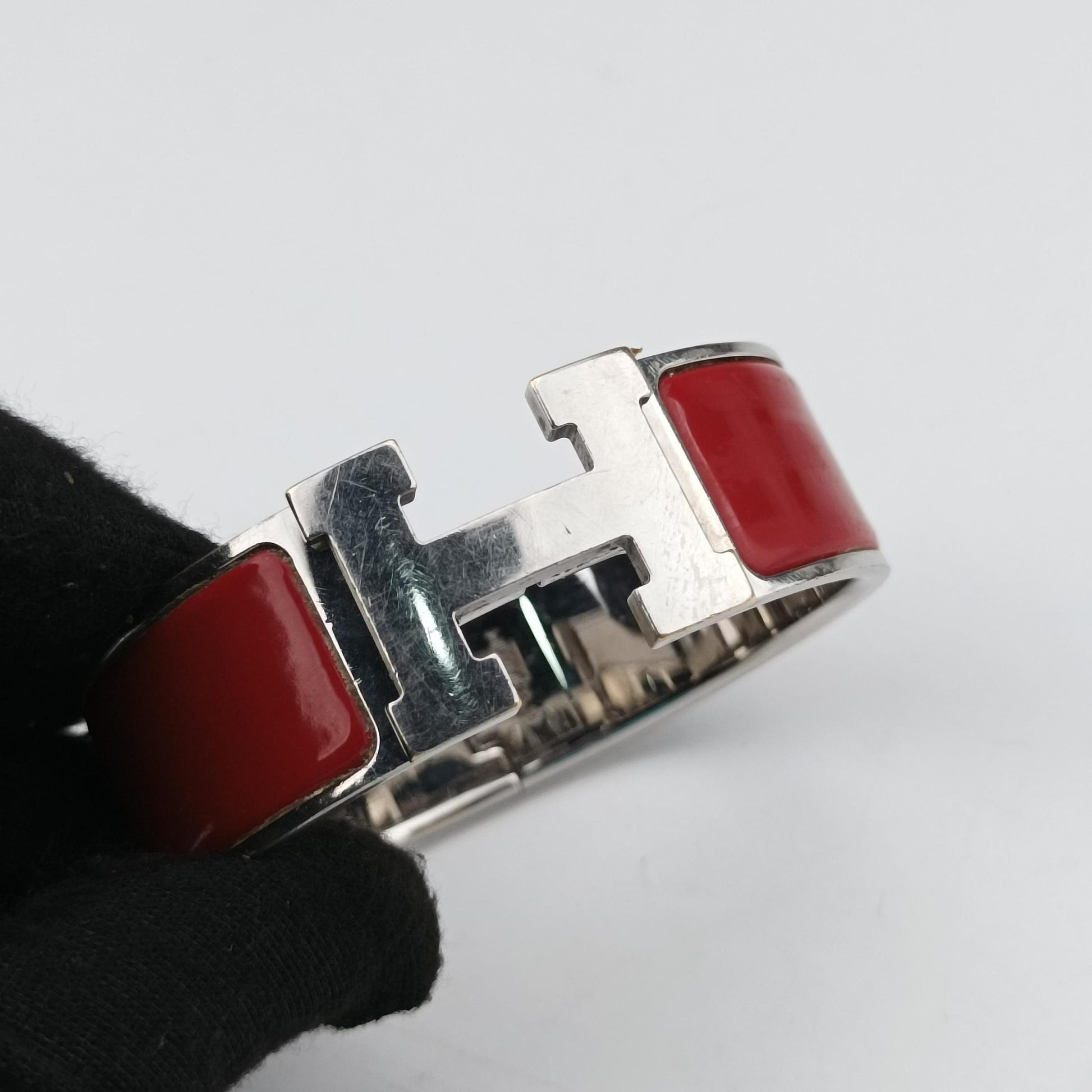 Clic Clac Red×silver GP Mクリッククラック レッド×シルバー GP M