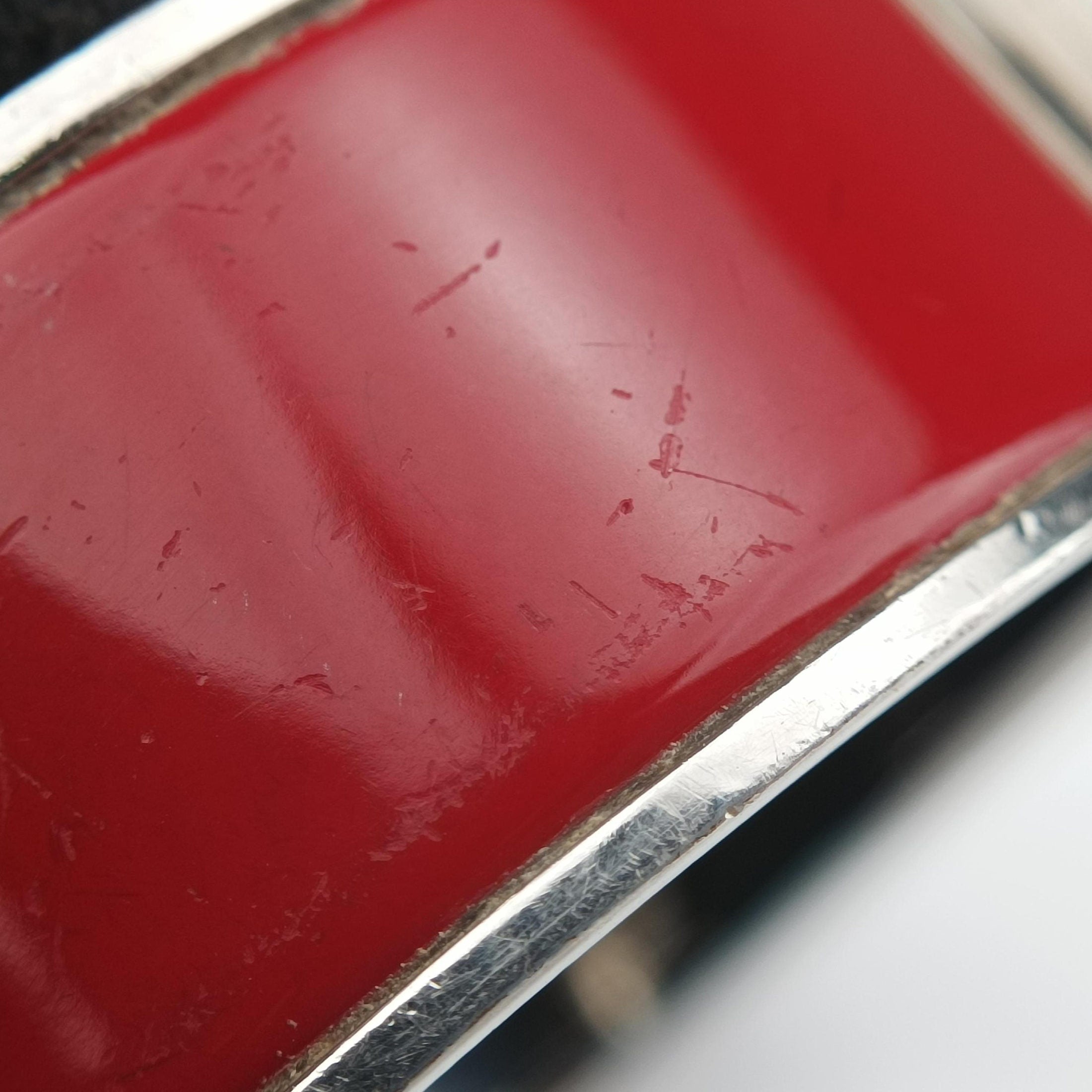 Clic Clac Red×silver GP Mクリッククラック レッド×シルバー GP M