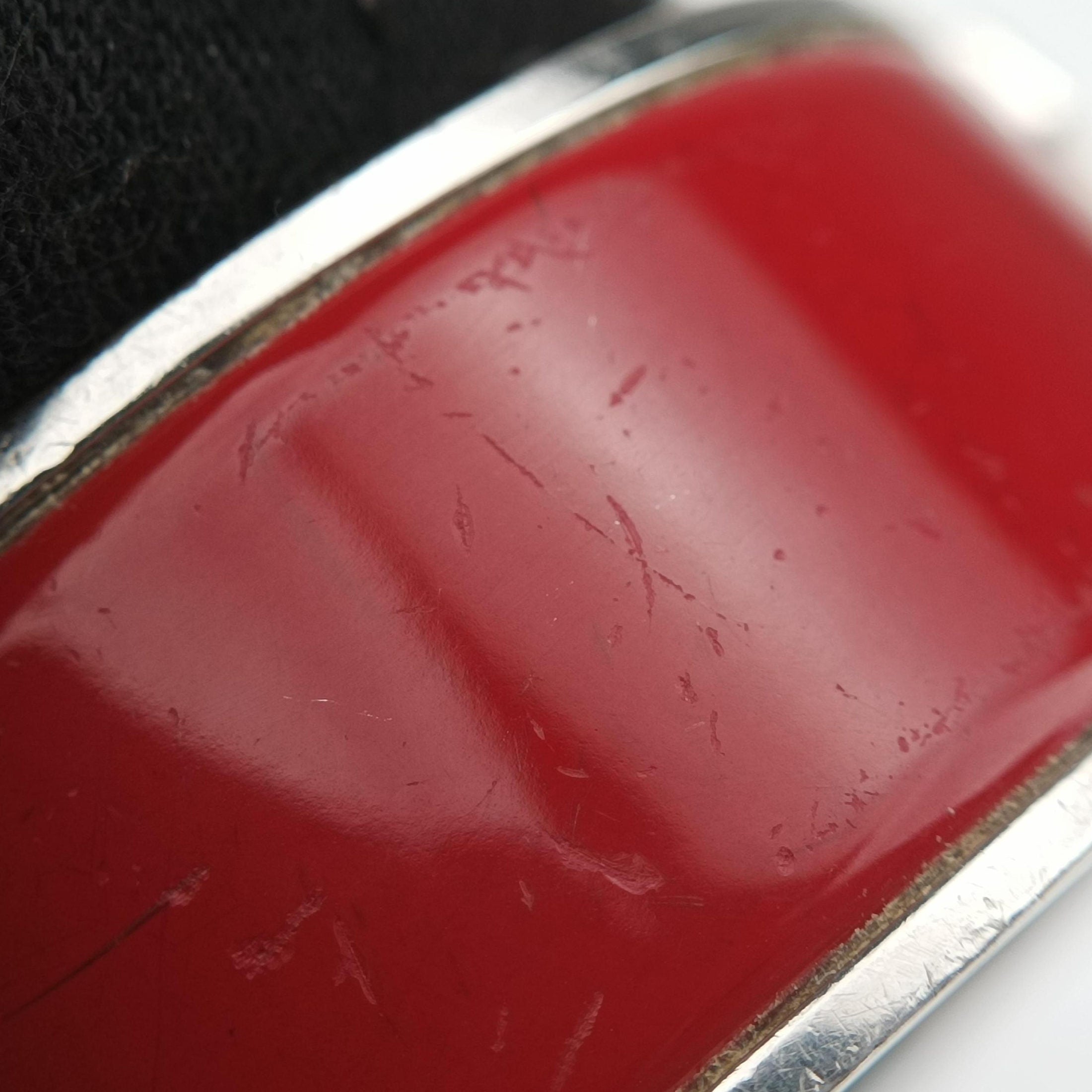 Clic Clac Red×silver GP Mクリッククラック レッド×シルバー GP M