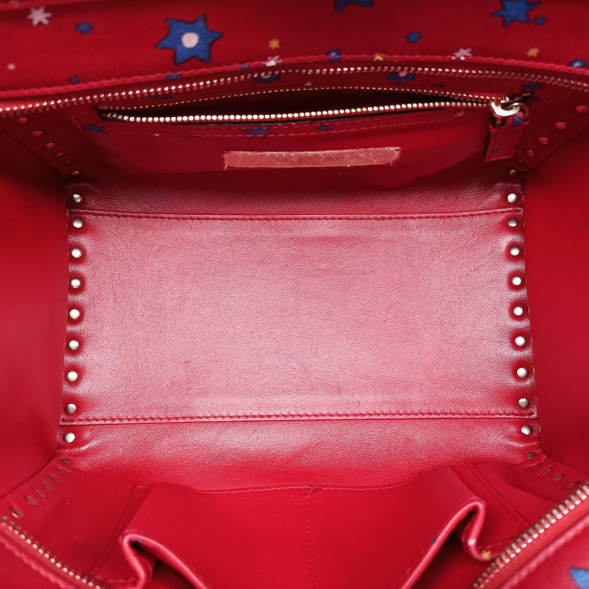 Rockstud Red Multi Calfskin BL-L540WSN2ロックスタッズ レッド マルチカラー カーフスキン BL-L540WSN2