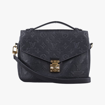 Pochette Metis MM Black Monogram Empreinte M41487 GI2189ポシェットメティスMM ブラック モノグラム アンプラント M41487 GI2189
