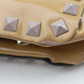 Rockstud khaki Patent Leather Lot number unknownロックスタッズ イエロー パテント 製番不明