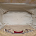Rockstud khaki Patent Leather Lot number unknownロックスタッズ イエロー パテント 製番不明