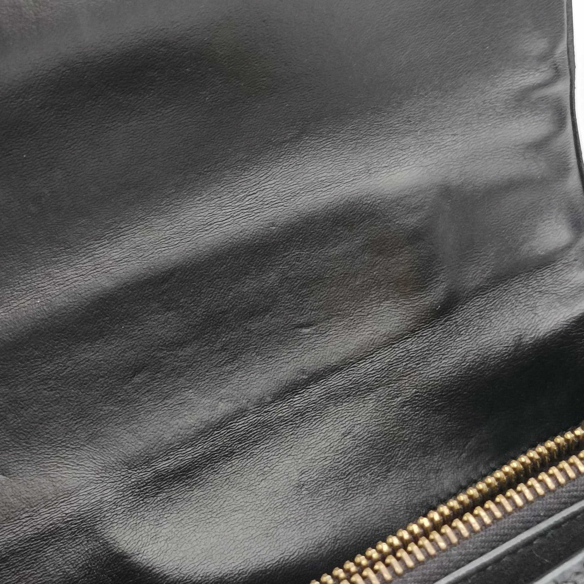 Rosalia Top Handle Black Leather×Suede×Python 50ロザリア トップハンドル ブラック レザー × スエード × パイソン 50