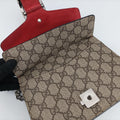 Dionysus beige×red PVC coated canvas × suede 421970 A026106885ディオニュソス ベージュ×レッド PVCコーティングキャンバス×スエード 421970 A026106885