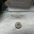 Dior double Medium Silver Leather 10-MA-0241ディオール ダブル ミディアム シルバー レザー 10-MA-0241