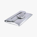 Dior double Medium Silver Leather 10-MA-0241ディオール ダブル ミディアム シルバー レザー 10-MA-0241
