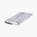 Dior double Medium Silver Leather 10-MA-0241ディオール ダブル ミディアム シルバー レザー 10-MA-0241