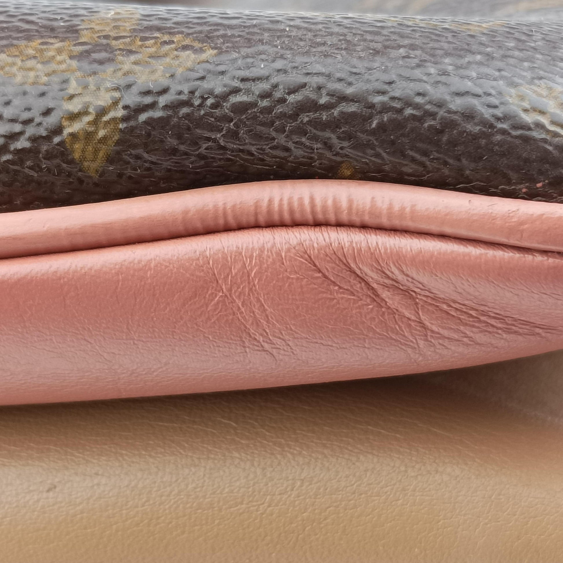 Mille feuille Brown×multi Monogram canvas×calf leather M44255 CA4197ミルフィーユ モノグラム/ブラウン×マルチ モノグラムキャンバス×カーフレザー M44255 CA4197
