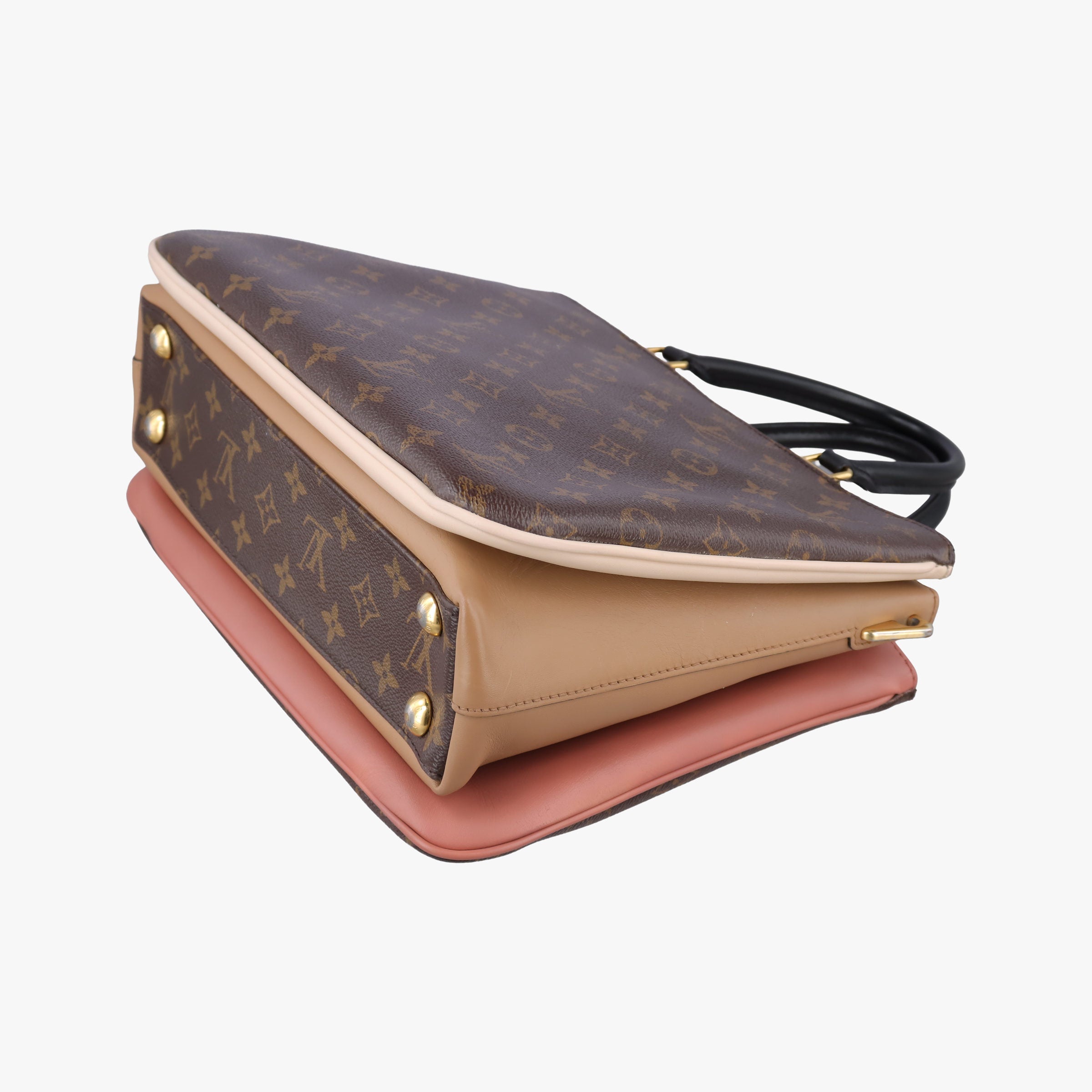 Mille feuille Brown×multi Monogram canvas×calf leather M44255 CA4197ミルフィーユ モノグラム/ブラウン×マルチ モノグラムキャンバス×カーフレザー M44255 CA4197