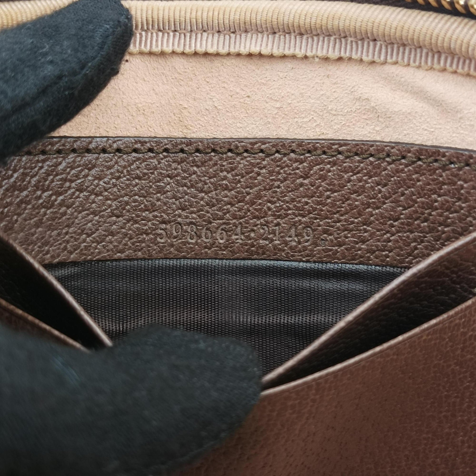 Ophidia Beige×red×green PVC coated canvas×Leather 598664 オフィディア ベージュ×レッド×グリーン PVCコーティングキャンバス×レザー 598664 