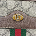 Ophidia Beige×red×green PVC coated canvas×Leather 598664 オフィディア ベージュ×レッド×グリーン PVCコーティングキャンバス×レザー 598664 