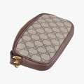Ophidia Beige×red×green PVC coated canvas×Leather 598664 オフィディア ベージュ×レッド×グリーン PVCコーティングキャンバス×レザー 598664 