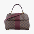 BOND STREET EBENE×bordeaux Damier Canvas aTaurillon leather N64416 TR0148ボンド ストリート エベヌ×ボルドー ダミエ キャンバス×トリヨンレザー N64416 TR0148