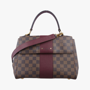 BOND STREET EBENE×bordeaux Damier Canvas aTaurillon leather N64416 TR0148ボンド ストリート エベヌ×ボルドー ダミエ キャンバス×トリヨンレザー N64416 TR0148