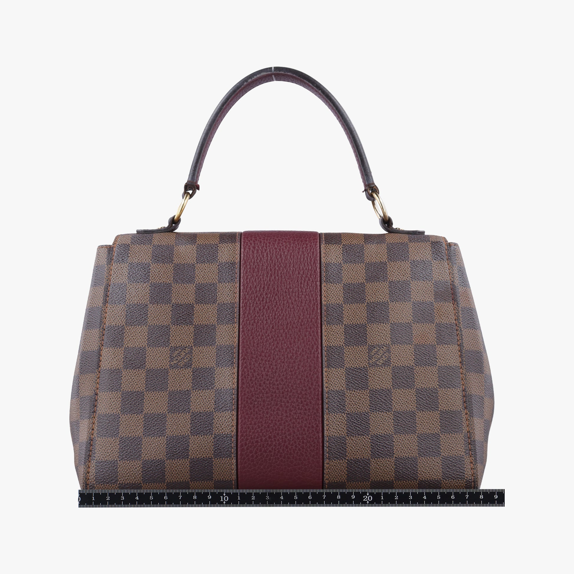 BOND STREET EBENE×bordeaux Damier Canvas aTaurillon leather N64416 TR0148ボンド ストリート エベヌ×ボルドー ダミエ キャンバス×トリヨンレザー N64416 TR0148