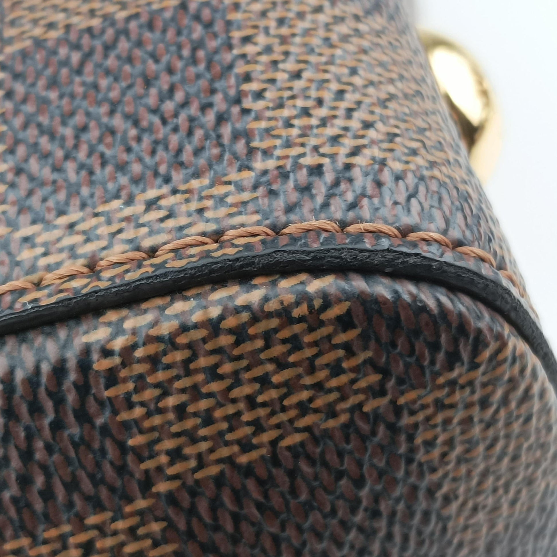BOND STREET EBENE×bordeaux Damier Canvas aTaurillon leather N64416 TR0148ボンド ストリート エベヌ×ボルドー ダミエ キャンバス×トリヨンレザー N64416 TR0148