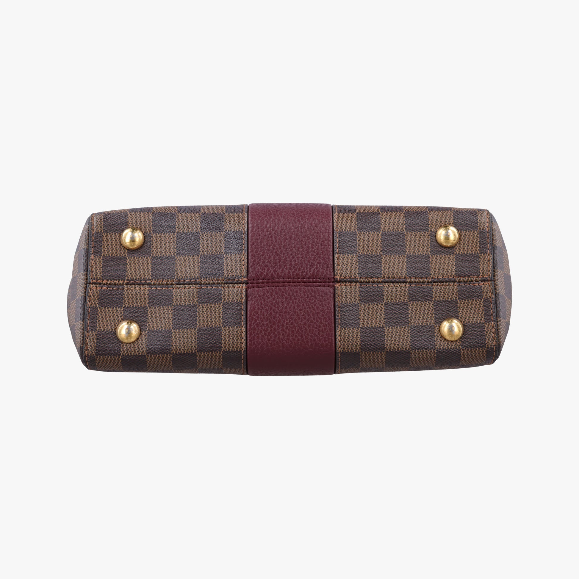 BOND STREET EBENE×bordeaux Damier Canvas aTaurillon leather N64416 TR0148ボンド ストリート エベヌ×ボルドー ダミエ キャンバス×トリヨンレザー N64416 TR0148