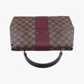 BOND STREET EBENE×bordeaux Damier Canvas aTaurillon leather N64416 TR0148ボンド ストリート エベヌ×ボルドー ダミエ キャンバス×トリヨンレザー N64416 TR0148