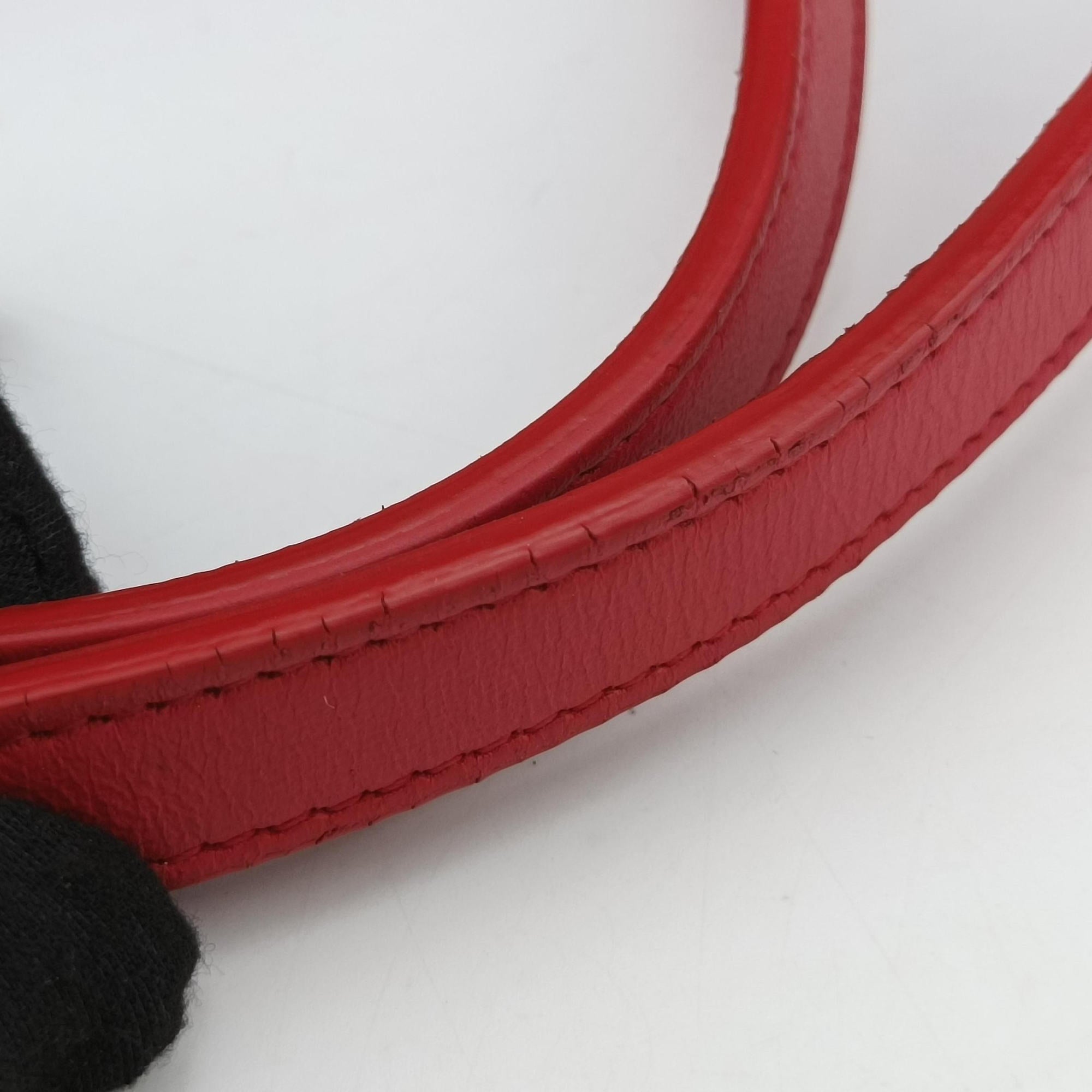 Cannage Dior Soft Shopping Red lambskin 17-BO-0153ディオールソフト レッド ラムスキン 17-BO-0153