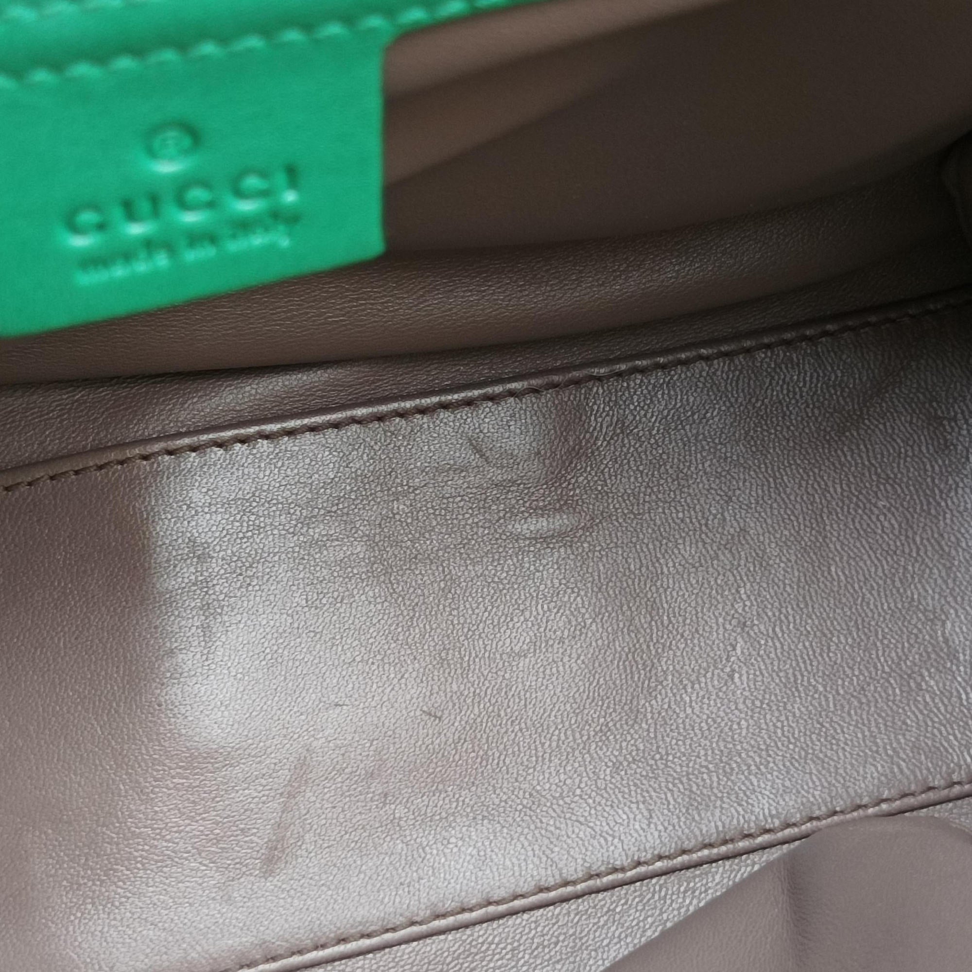 Interlocking G Green Leather 387604 D018567485インターロッキングG グリーン レザー 387604 D018567485