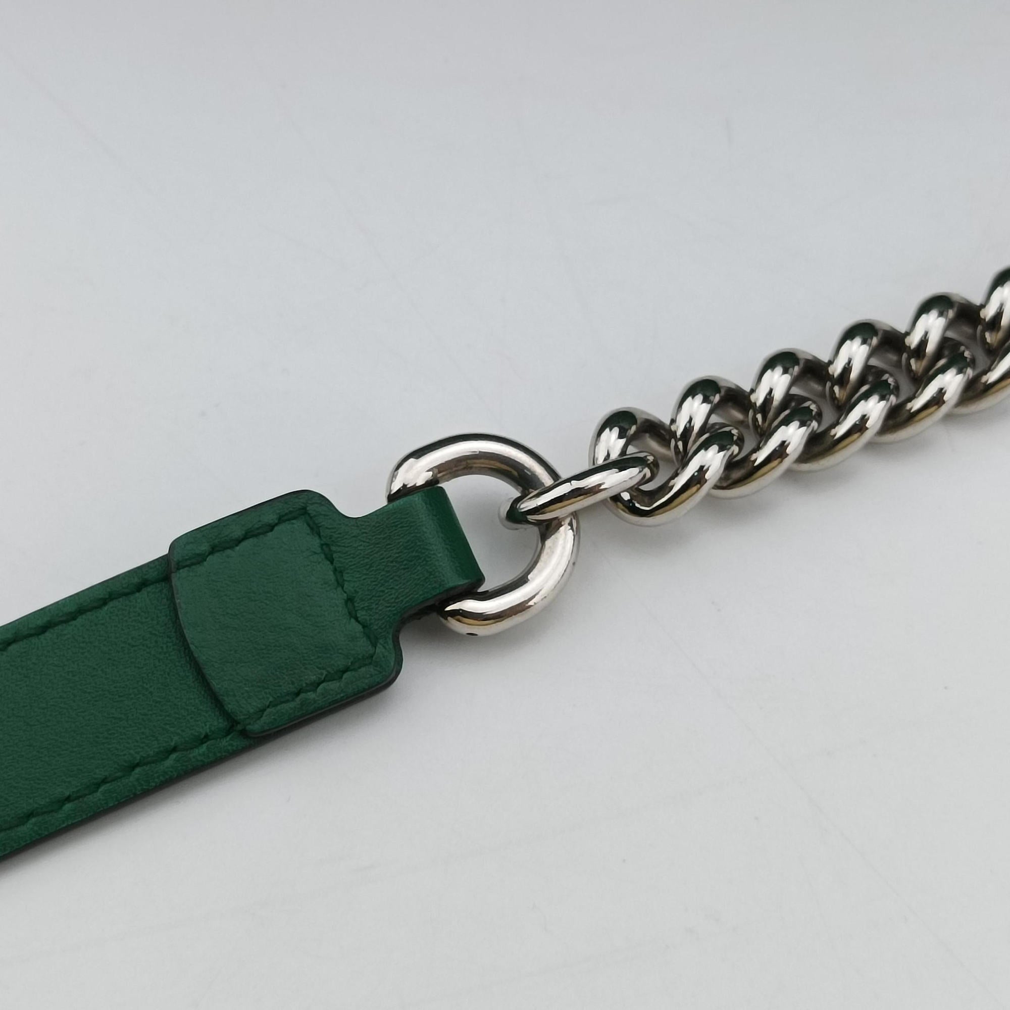 Interlocking G Green Leather 387604 D018567485インターロッキングG グリーン レザー 387604 D018567485