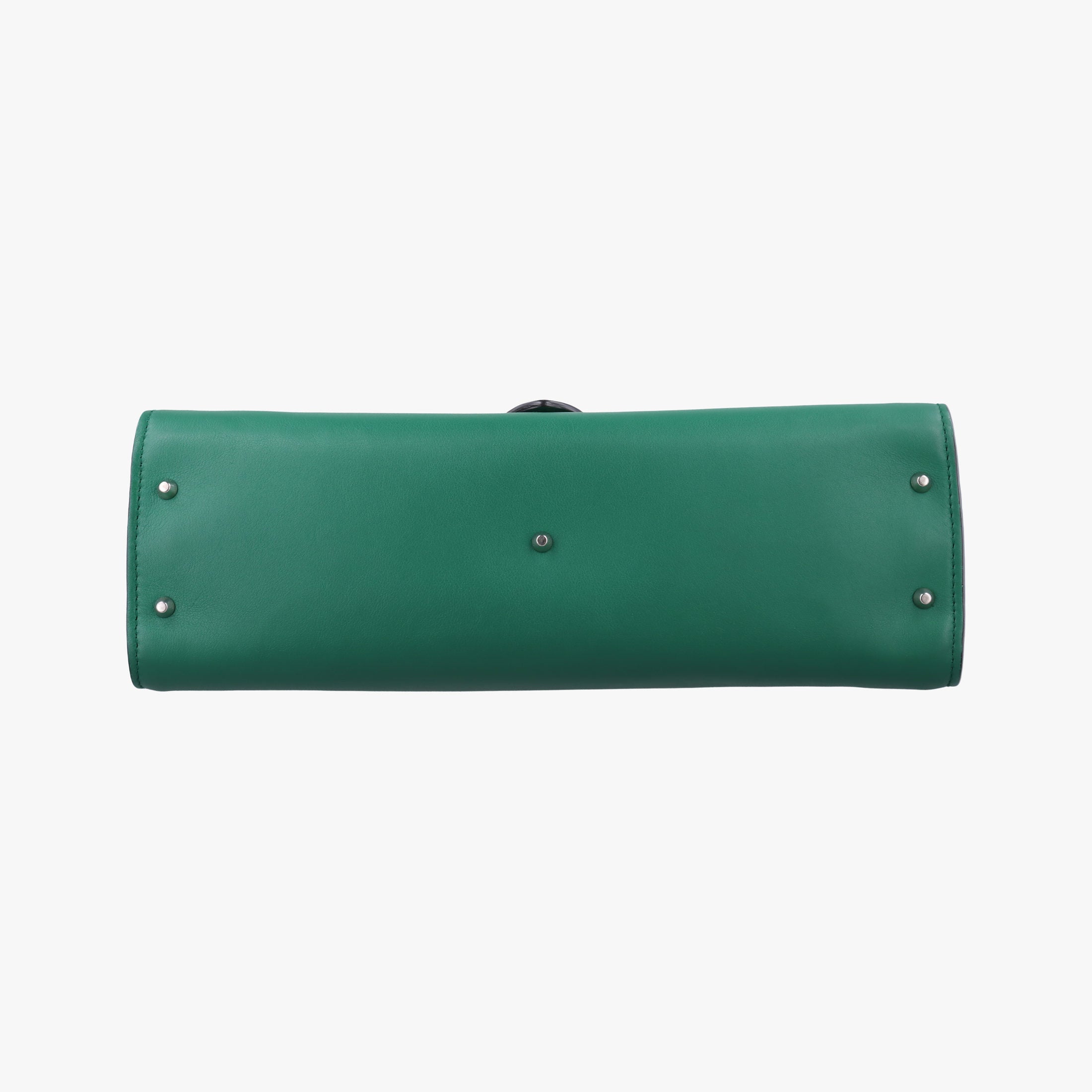 Interlocking G Green Leather 387604 D018567485インターロッキングG グリーン レザー 387604 D018567485