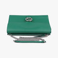 Interlocking G Green Leather 387604 D018567485インターロッキングG グリーン レザー 387604 D018567485